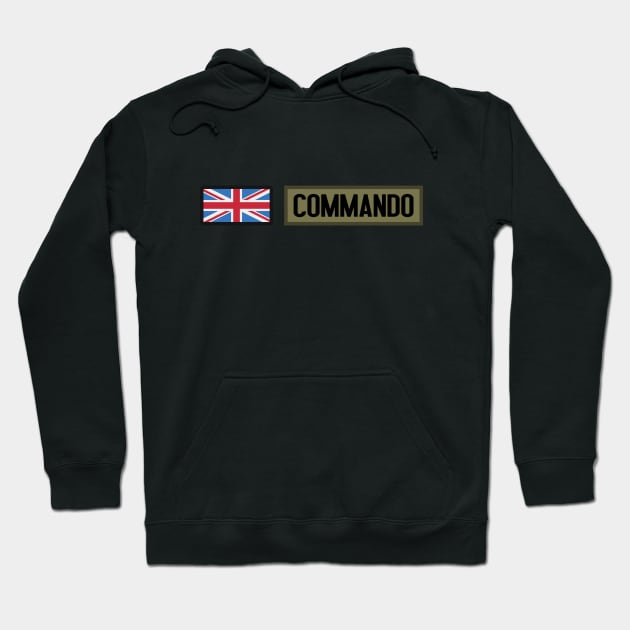 British Commando Hoodie by Jared S Davies